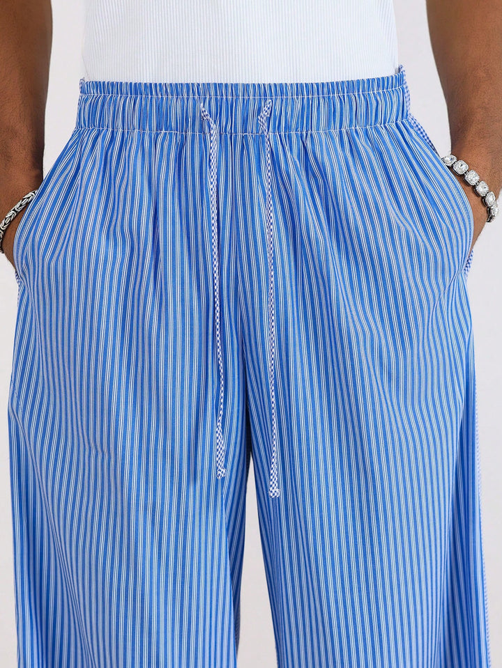 Pantalon SHEIN, albastru
