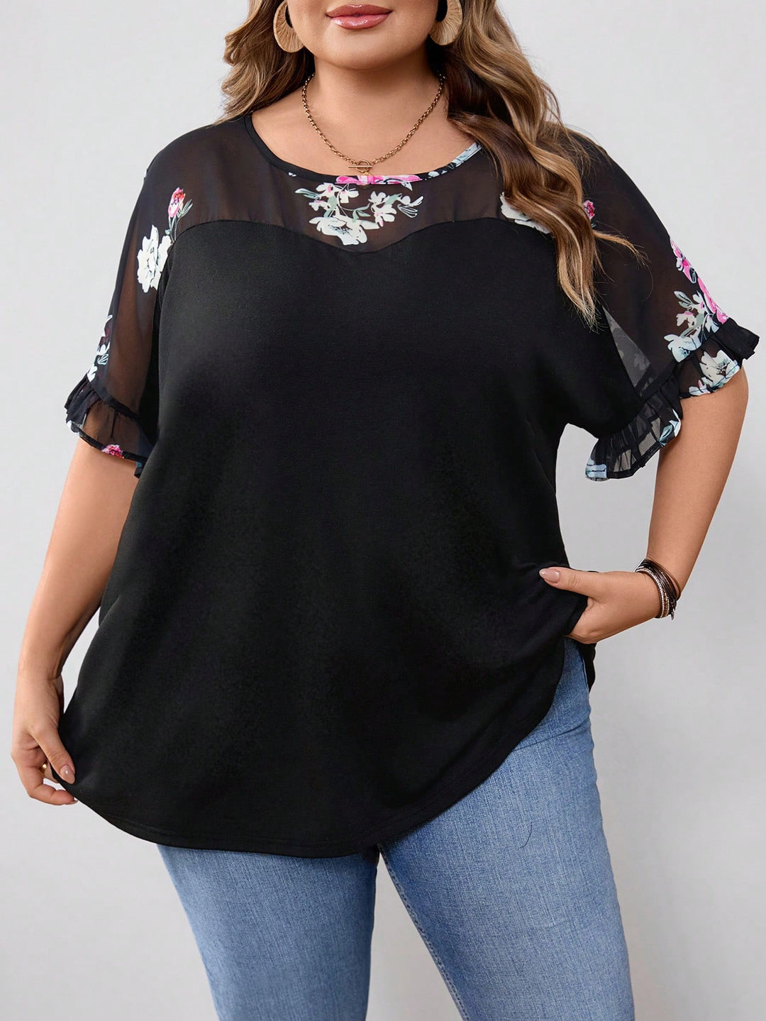 Tricou SHEIN, bej