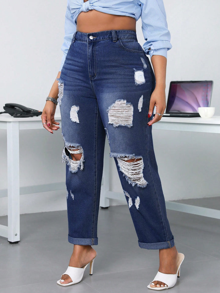 Jeans SHEIN, albastru