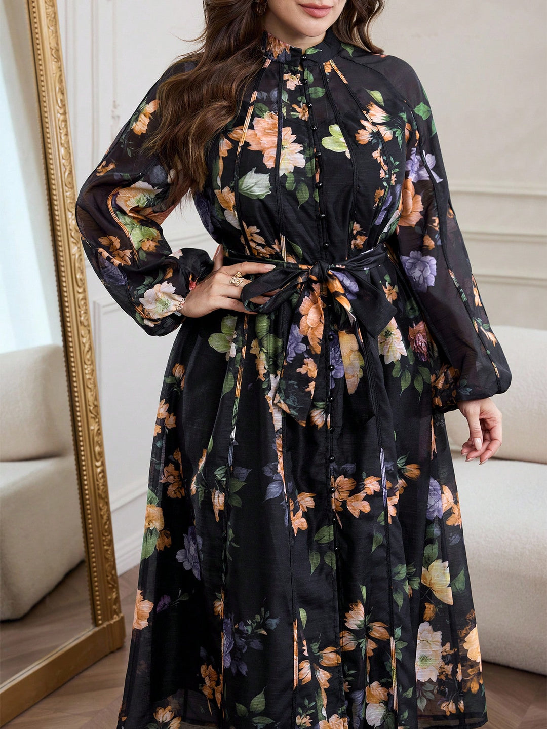 Rochie SHEIN, mix culori