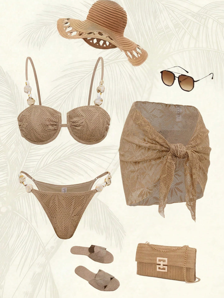 Set bikini SHEIN, maro