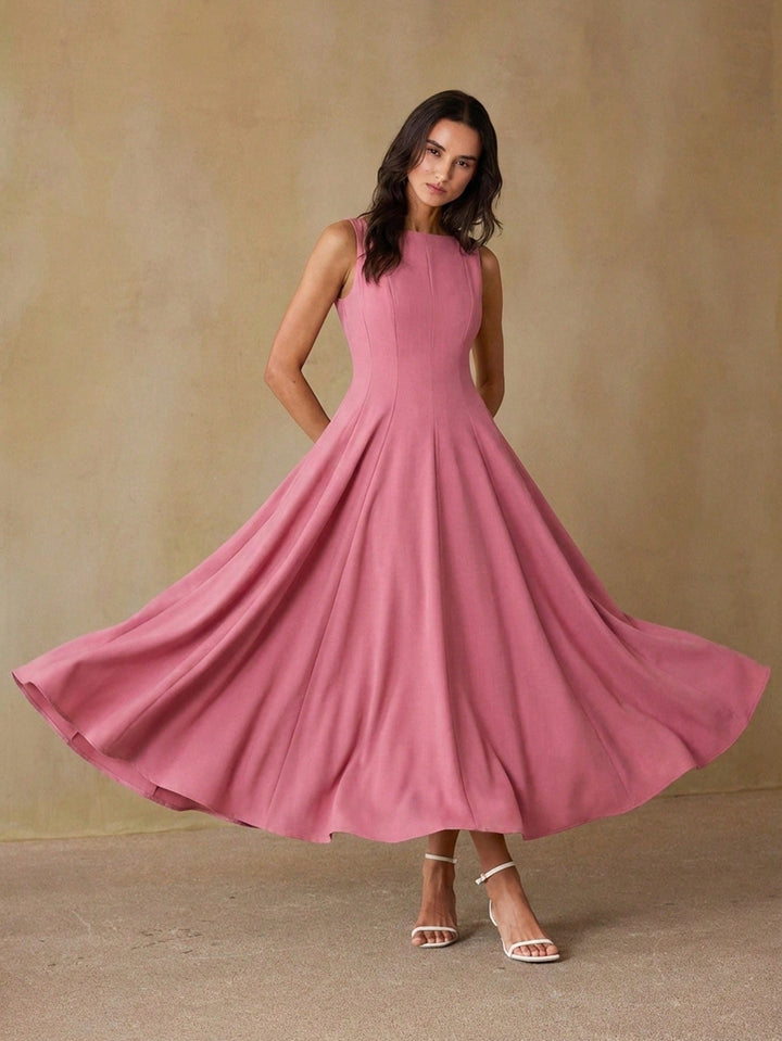 Rochie maxi SHEIN, roz