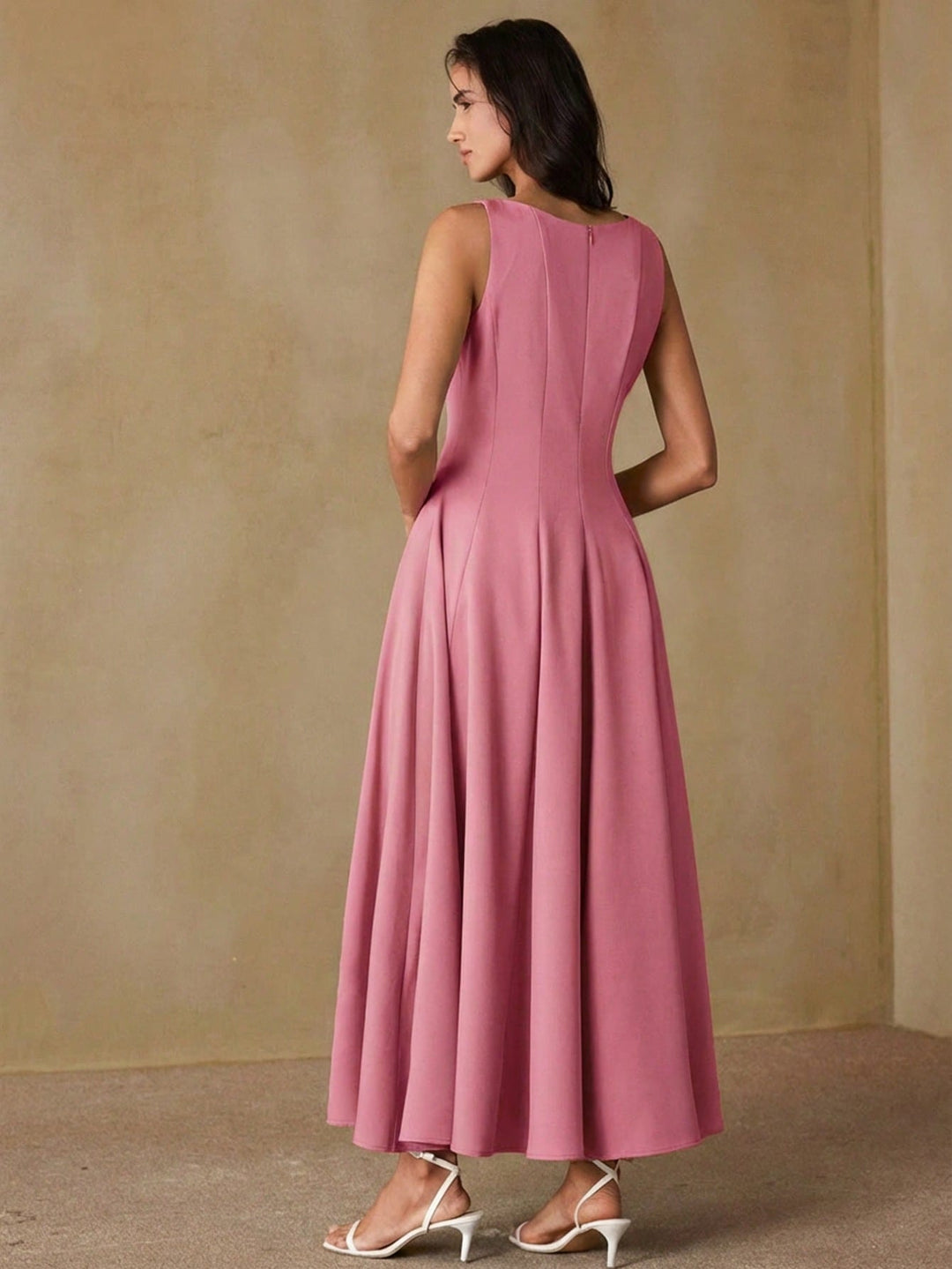 Rochie maxi SHEIN, roz