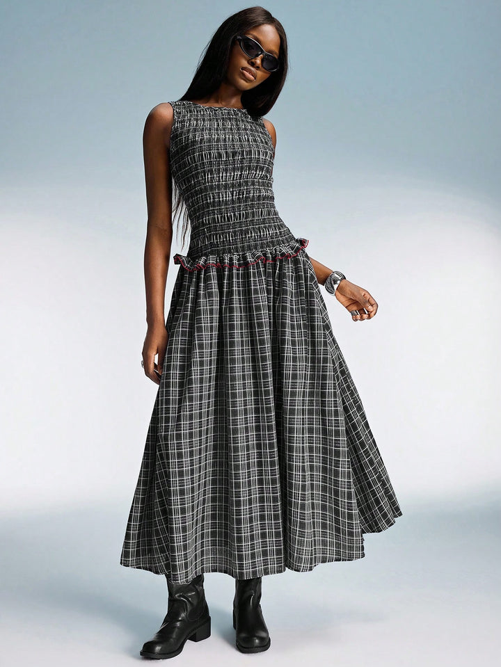 Rochie maxi SHEIN, mix culori