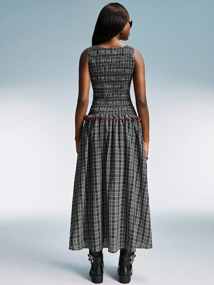 Rochie maxi SHEIN, mix culori