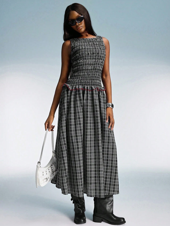 Rochie maxi SHEIN, mix culori