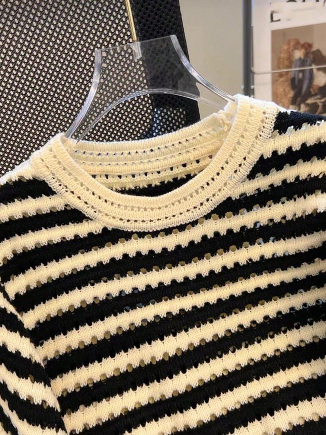 Top tricotat SHEIN, mix culori