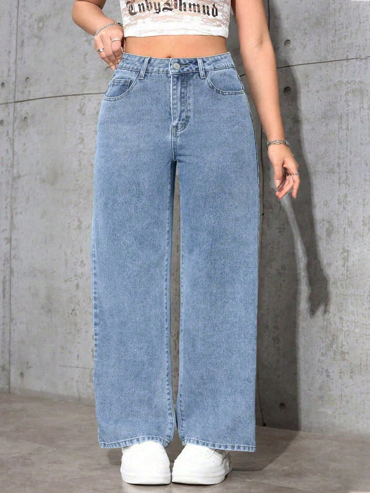 Jeans SHEIN, albastru