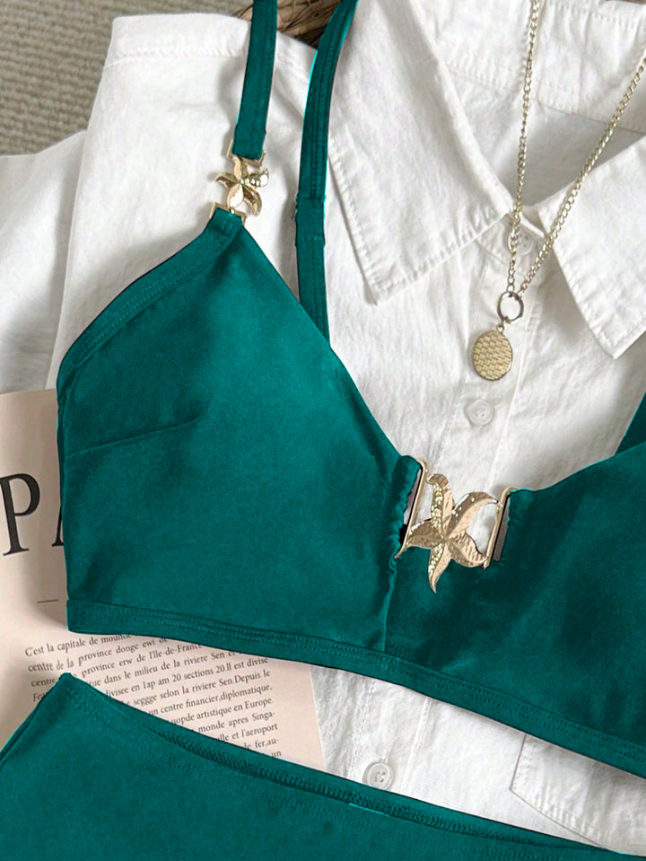 Set bikini SHEIN, verde