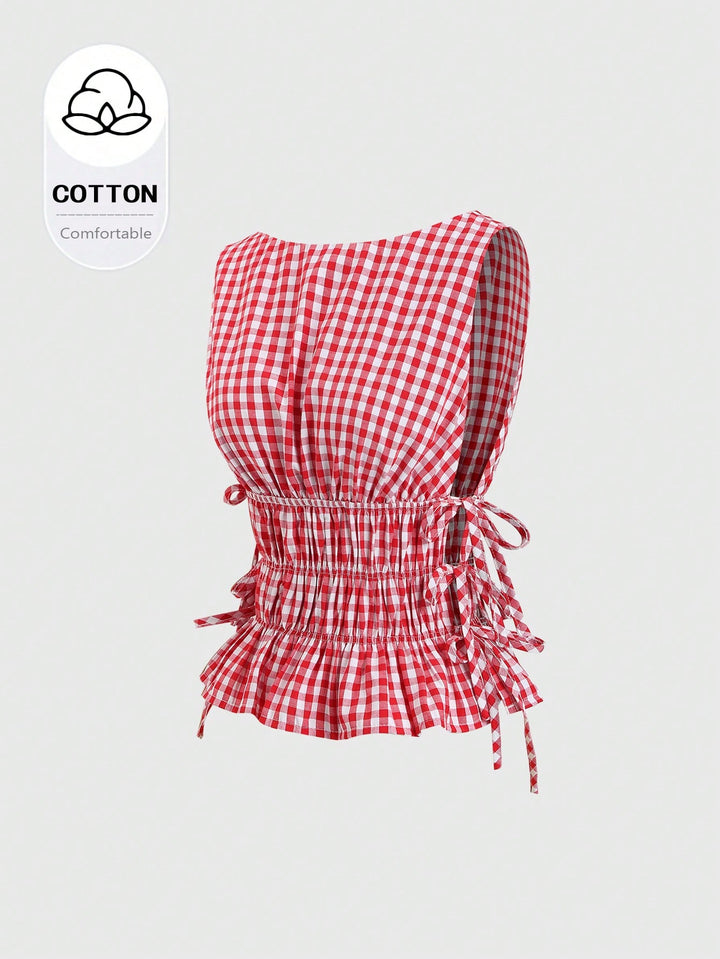 Bluza cropped fără mâneci SHEIN, mix culori