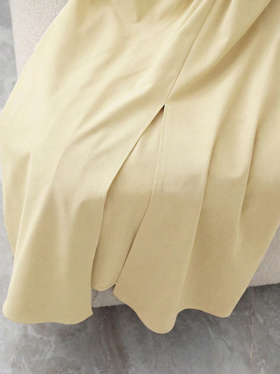 Rochie midi SHEIN, galben