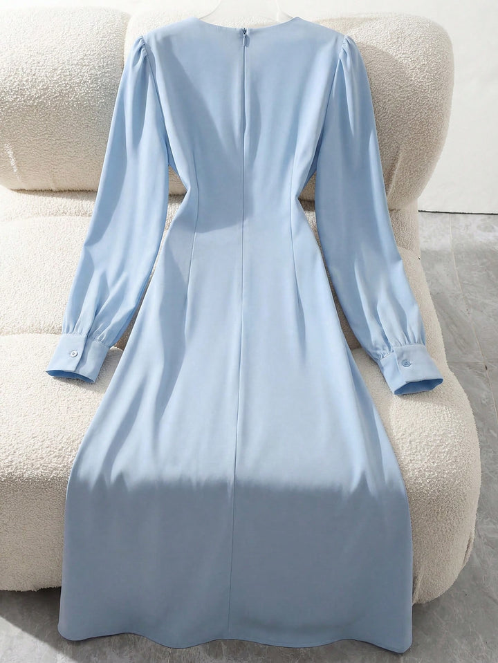 Rochie midi SHEIN, albastru