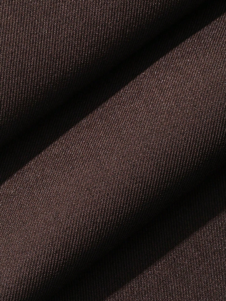 Pantalon SHEIN, maro