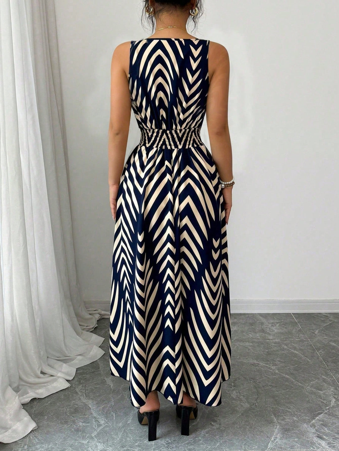 Rochie maxi SHEIN, mix culori