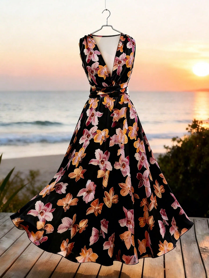 Rochie midi SHEIN, mix culori