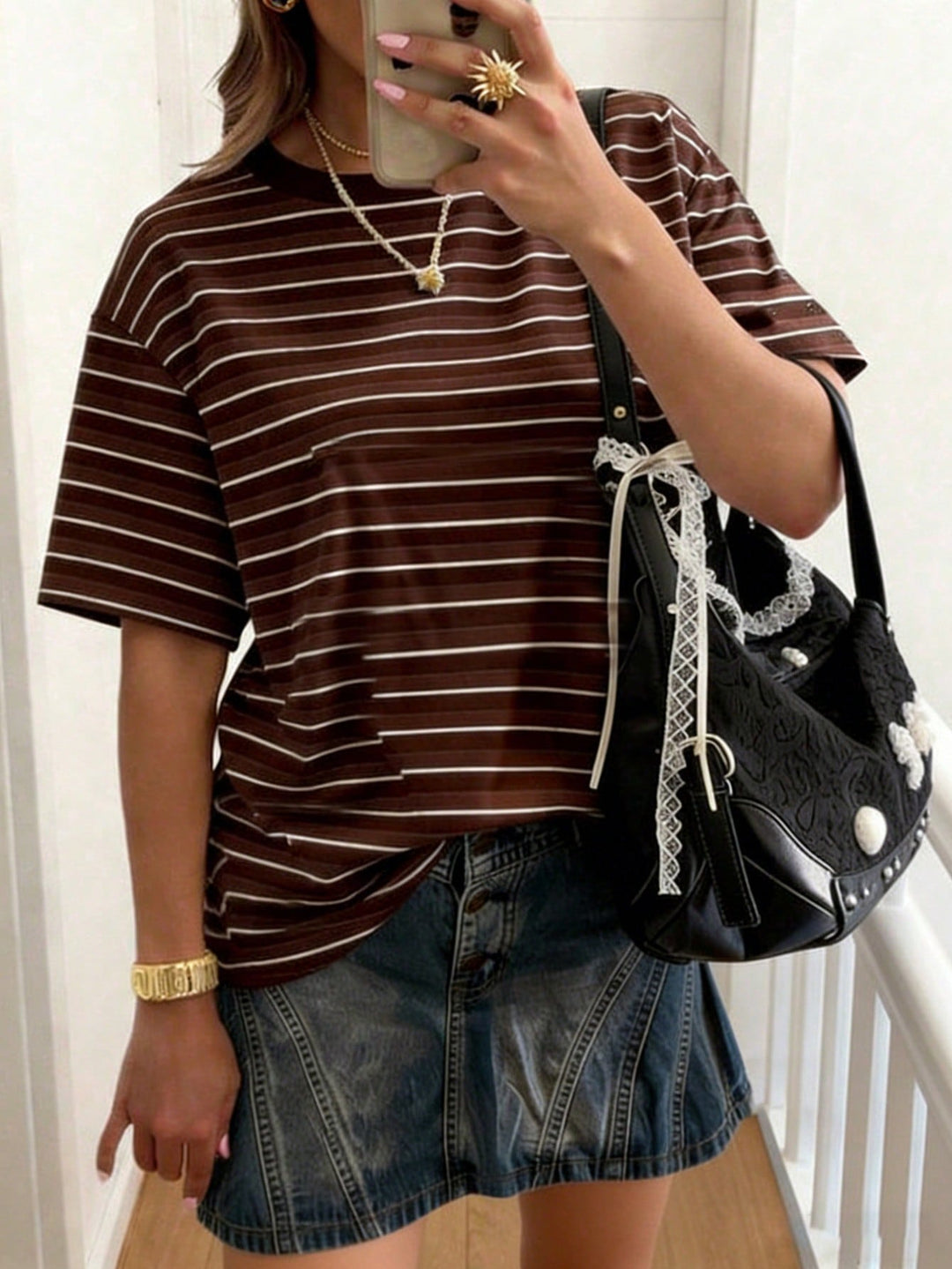 Tricou SHEIN, maro
