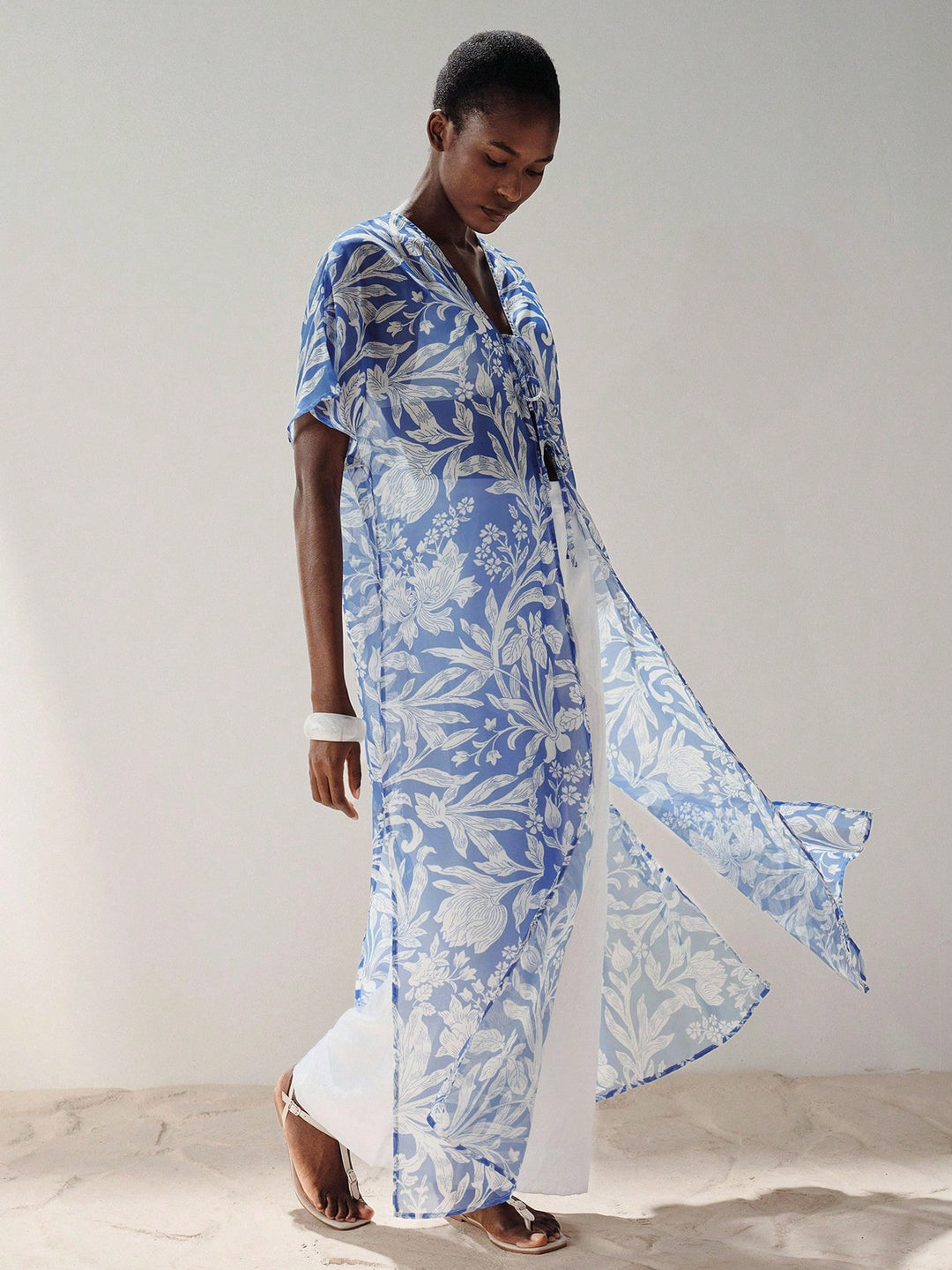 Rochie maxi SHEIN, mix culori