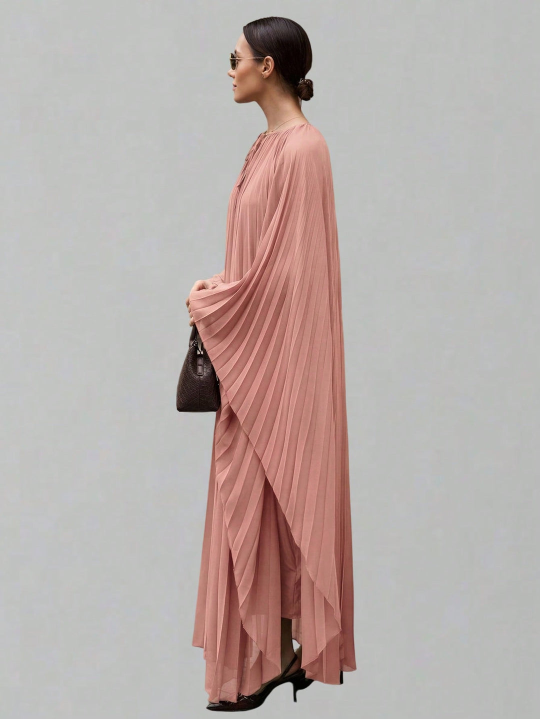 Rochie maxi SHEIN, roz