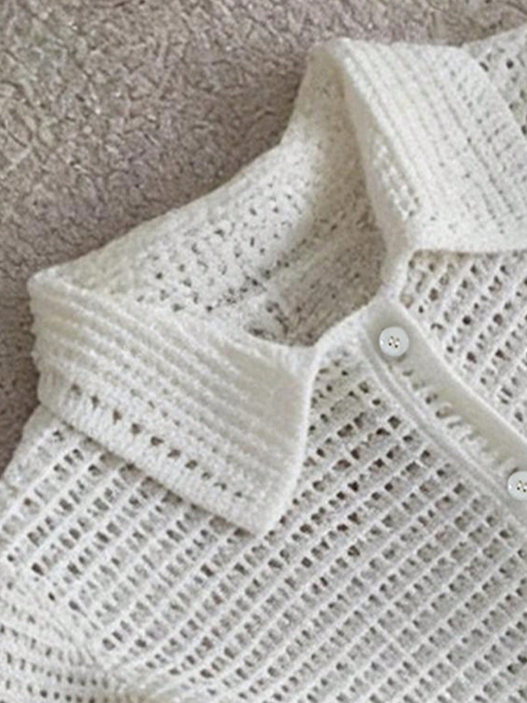 Cardigan SHEIN, alb