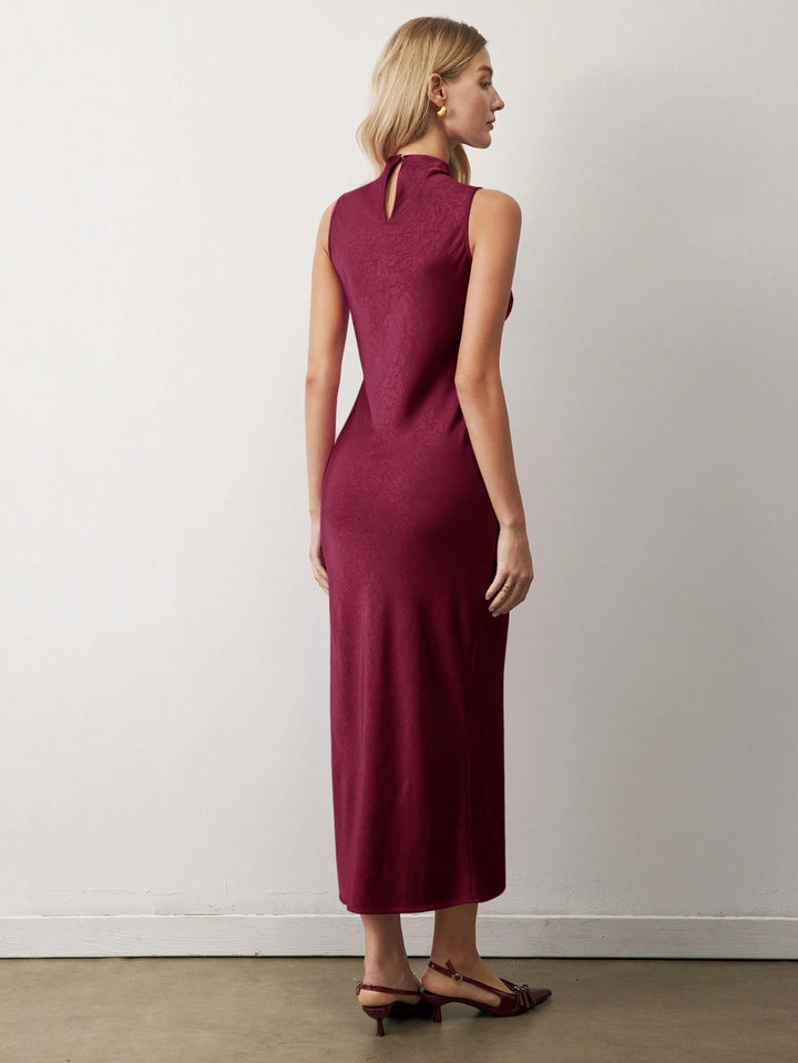 Rochie midi SHEIN, vișiniu