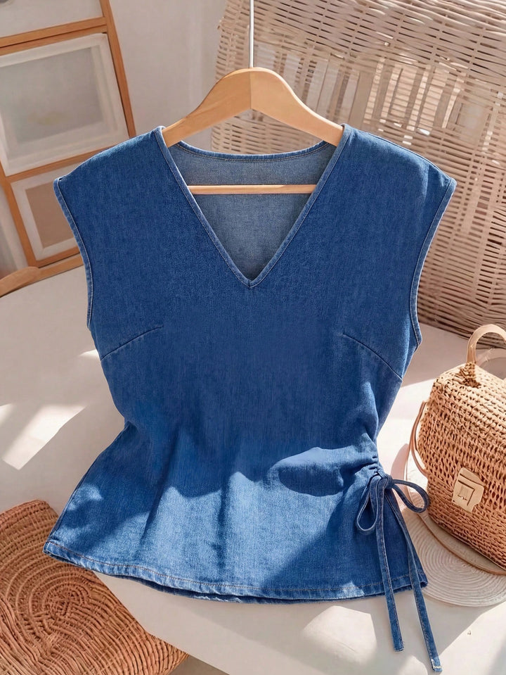 Top SHEIN, albastru