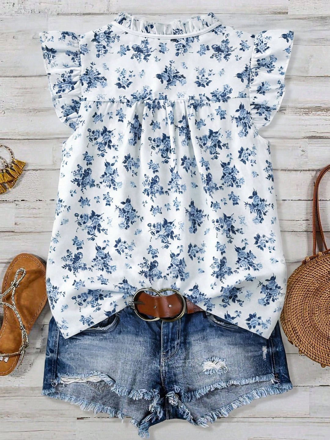 Bluza SHEIN, albastru