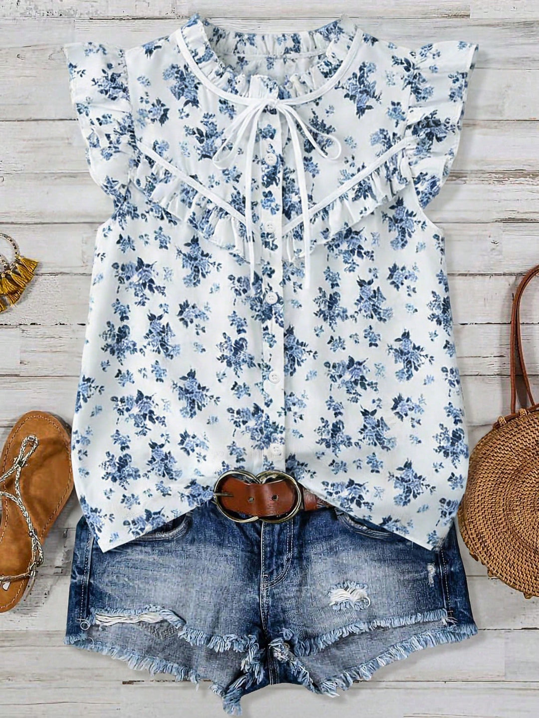 Bluza SHEIN, albastru