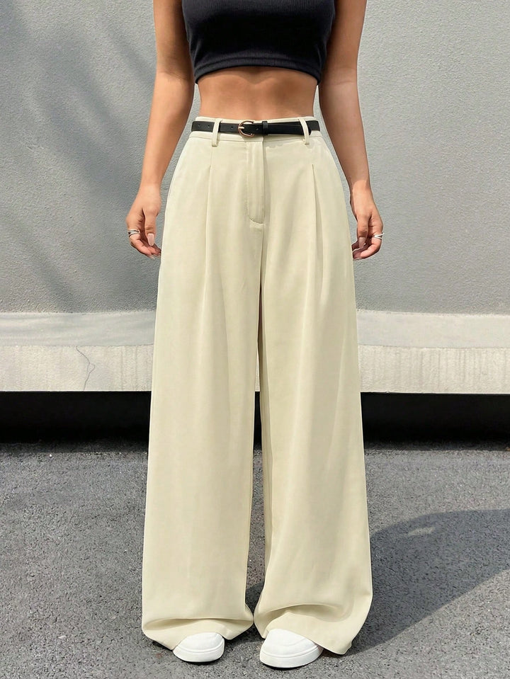 Pantaloni SHEIN, galben