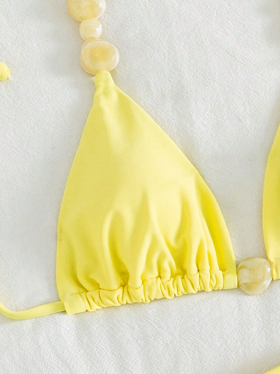 Set bikini SHEIN, galben