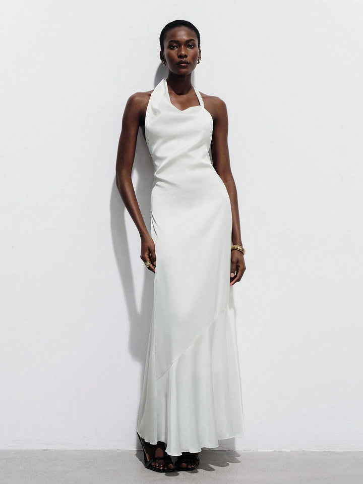 Rochie de ocazie SHEIN, alb