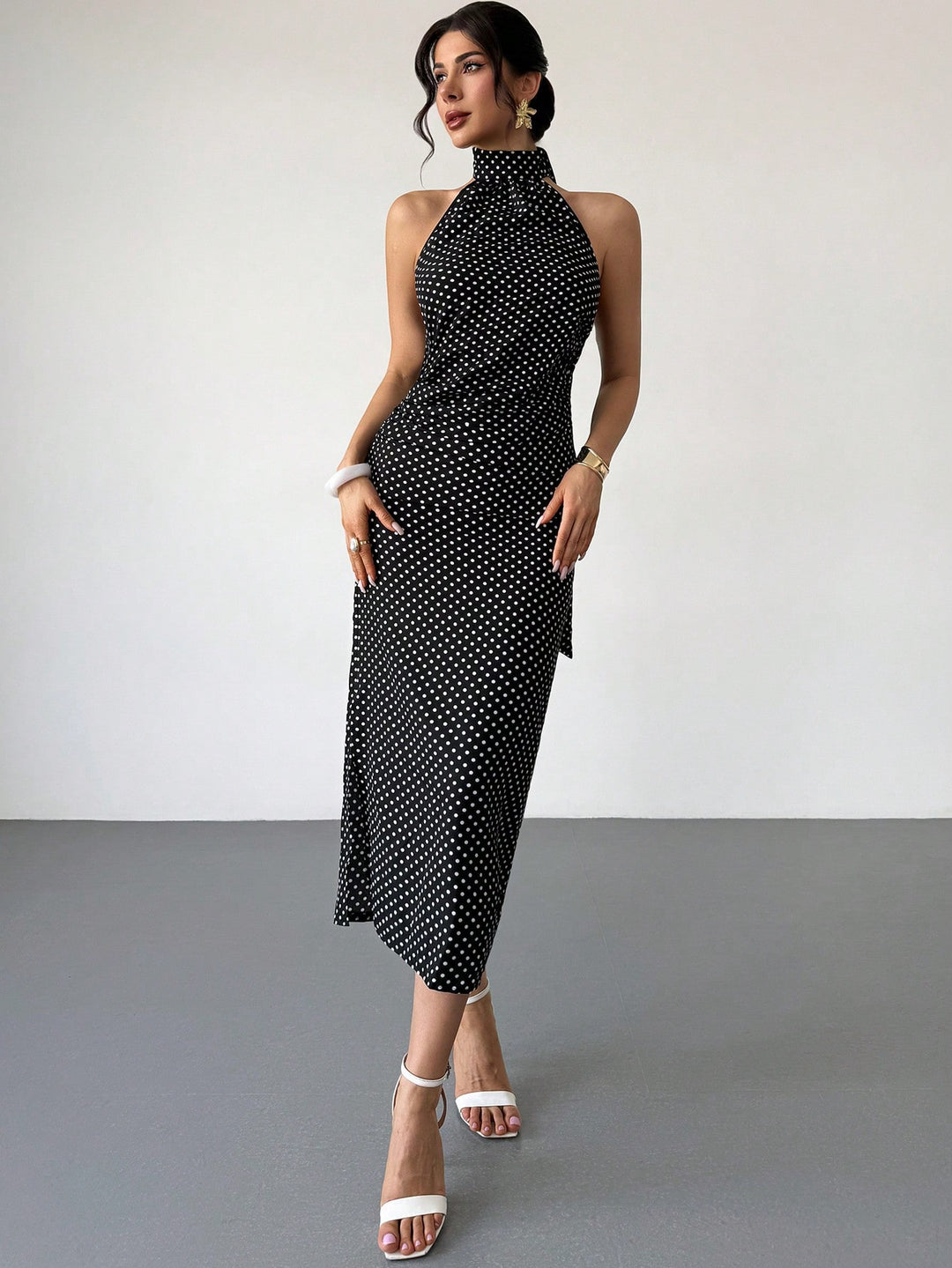 Rochie maxi SHEIN, negru