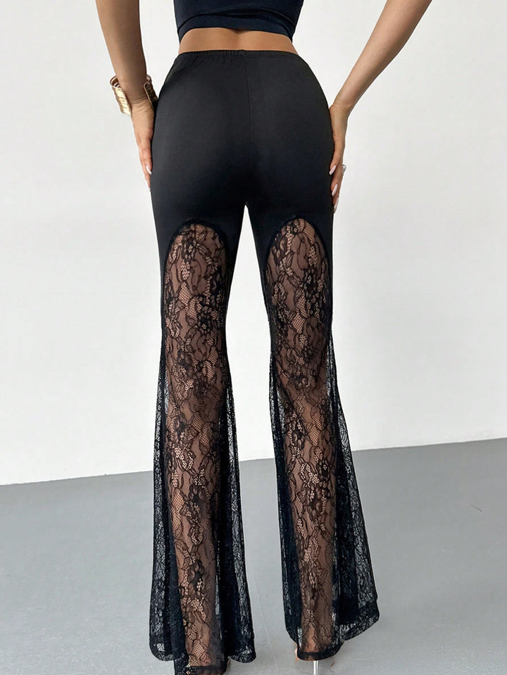Pantaloni SHEIN, negru