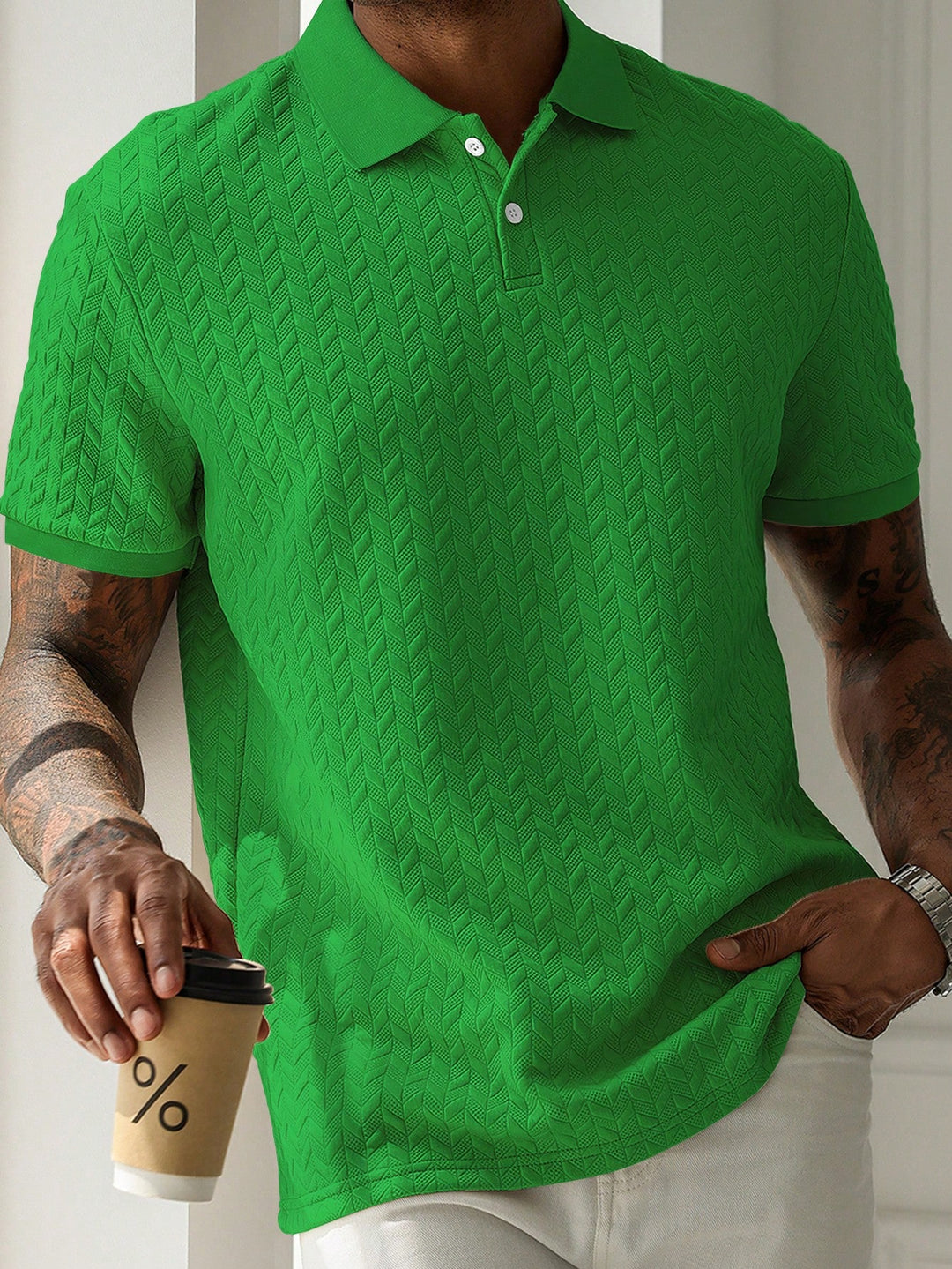 Tricou SHEIN, verde