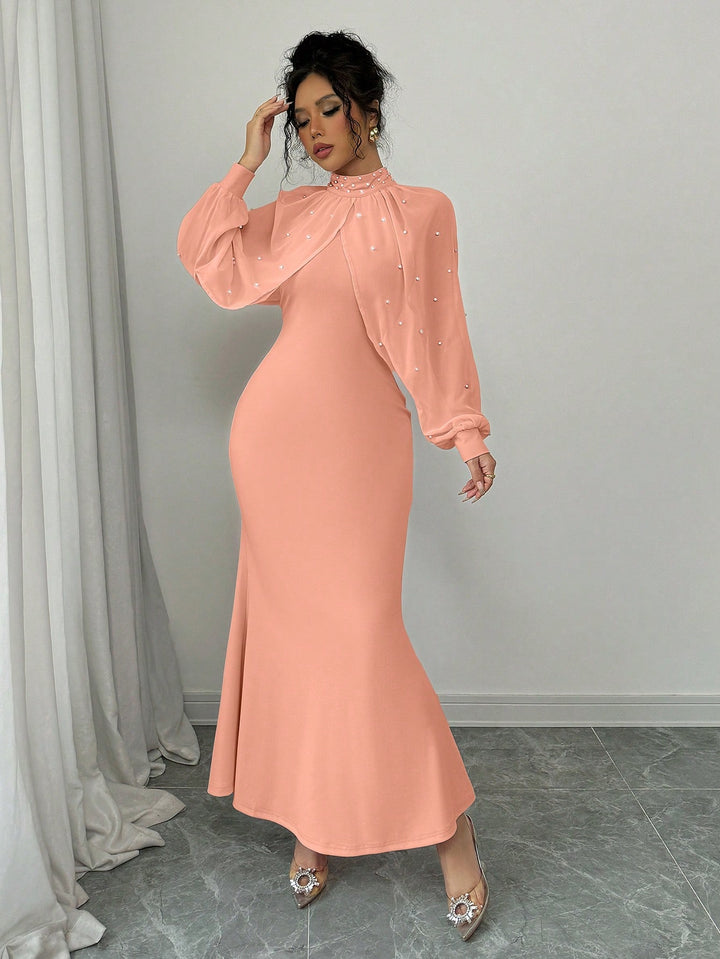 Rochie maxi SHEIN, portocaliu