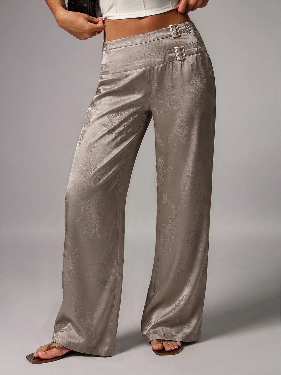 Pantaloni SHEIN, verde