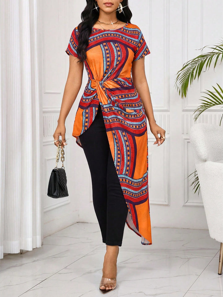 Tricou SHEIN, portocaliu