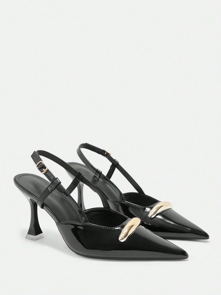 Pantofi SHEIN, negru