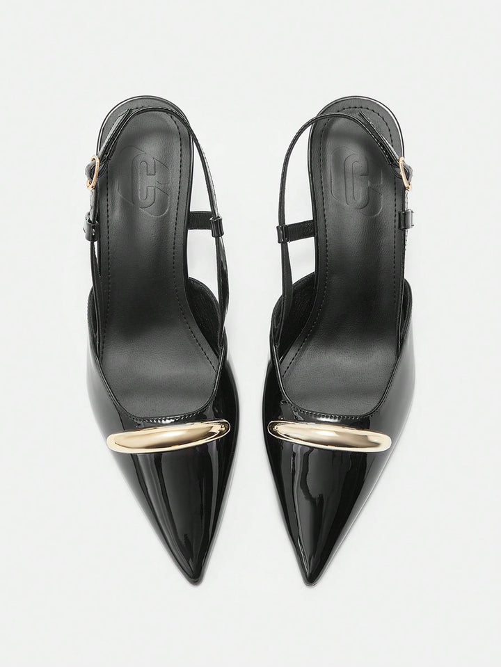 Pantofi SHEIN, negru