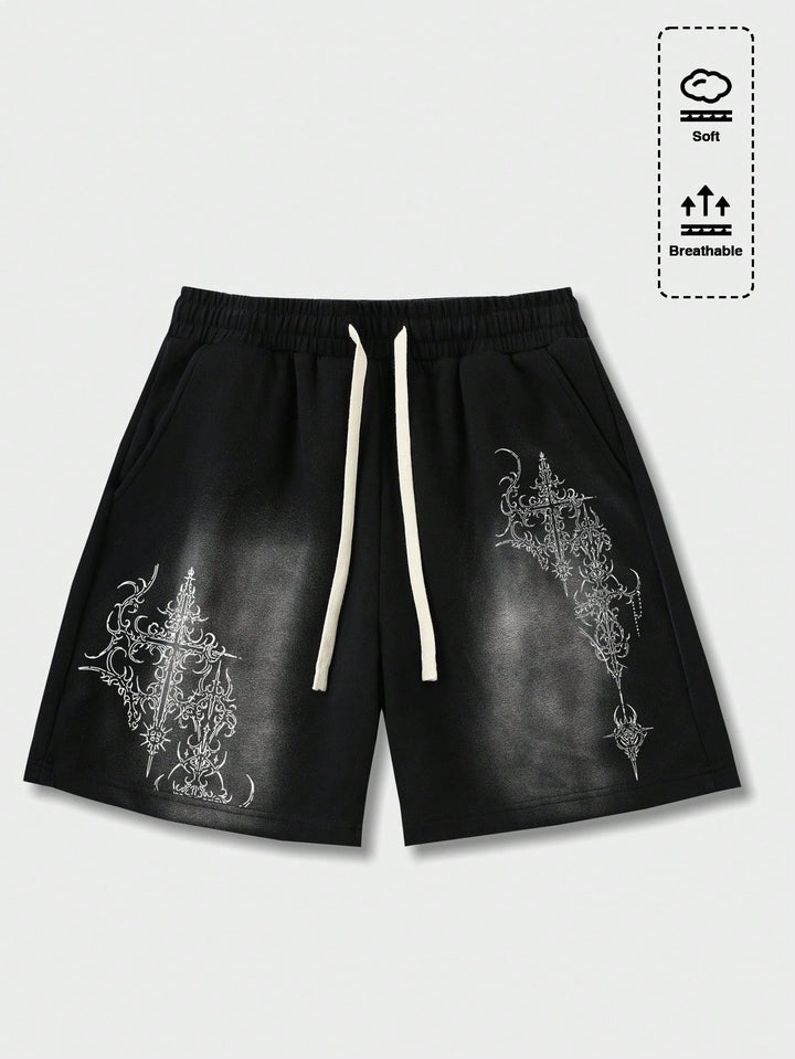 Pantaloni scurți SHEIN, negru