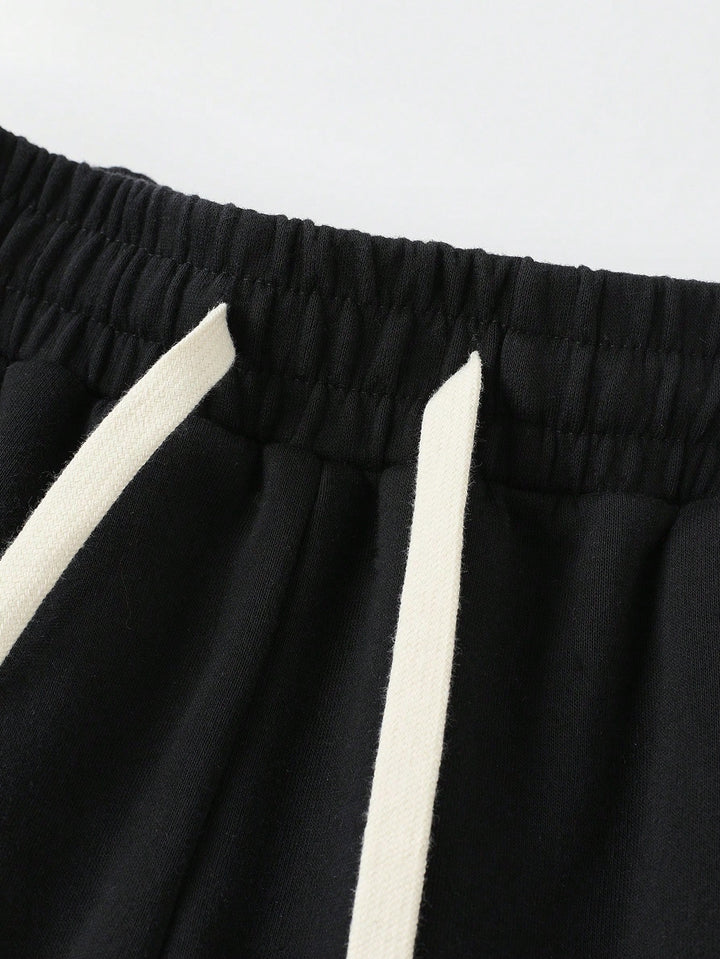Pantaloni scurți SHEIN, negru