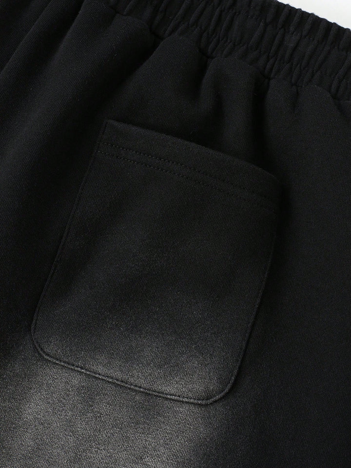 Pantaloni scurți SHEIN, negru