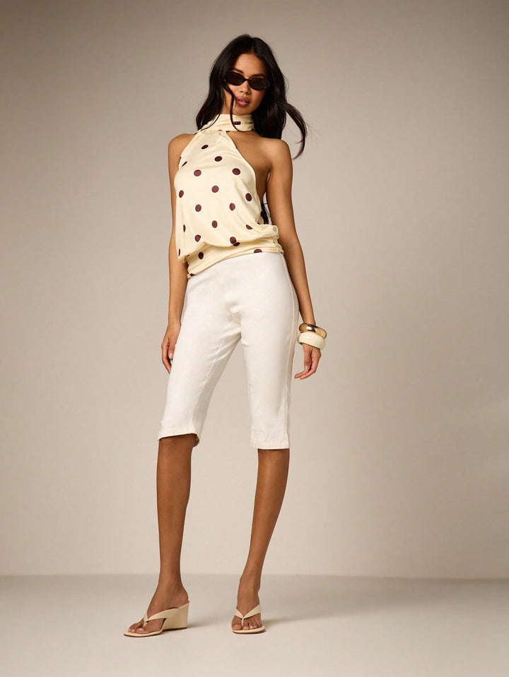 Top SHEIN, galben