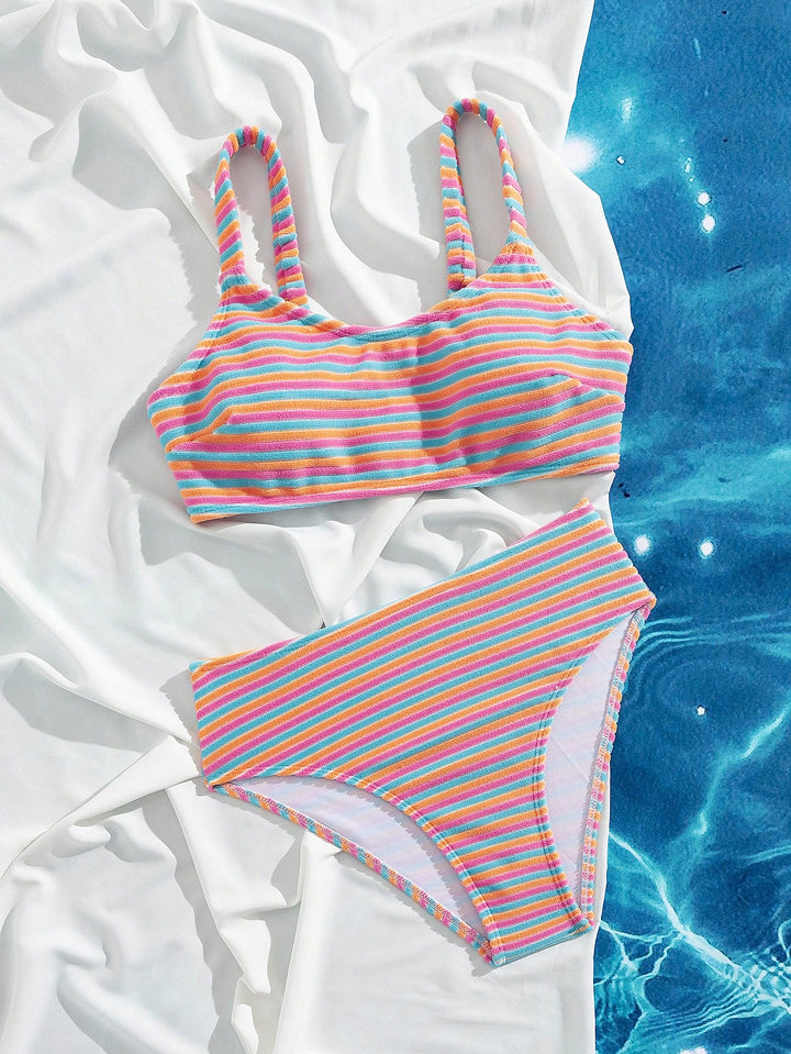 Set bikini SHEIN, mix culori