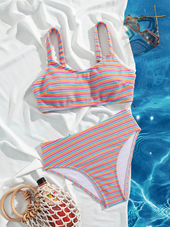Set bikini SHEIN, mix culori