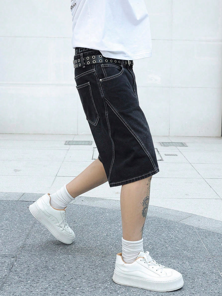 Pantaloni scurți SHEIN, negru
