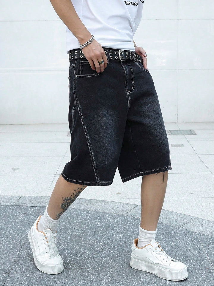 Pantaloni scurți SHEIN, negru