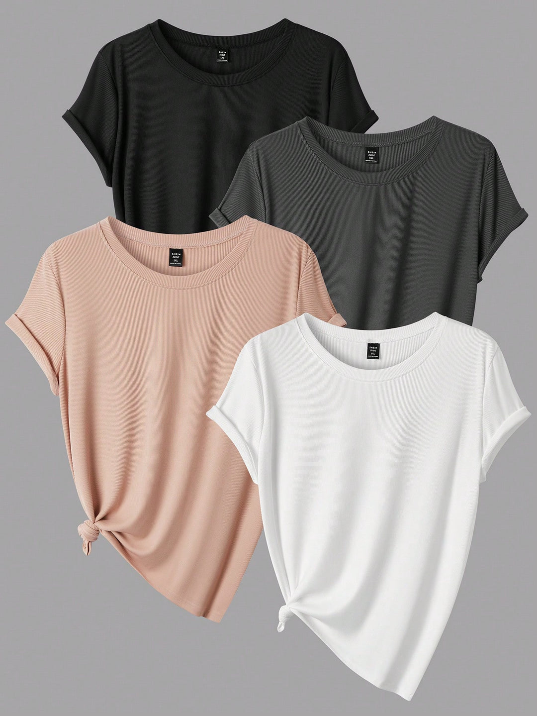 Tricou SHEIN, mix culori