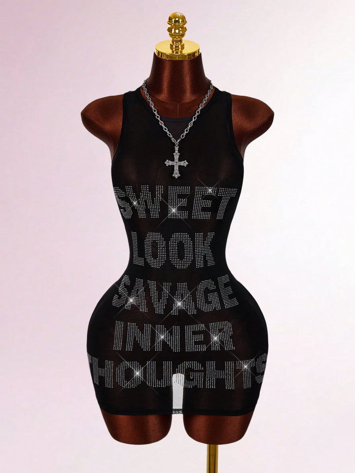 Rochie mini SHEIN, argintiu