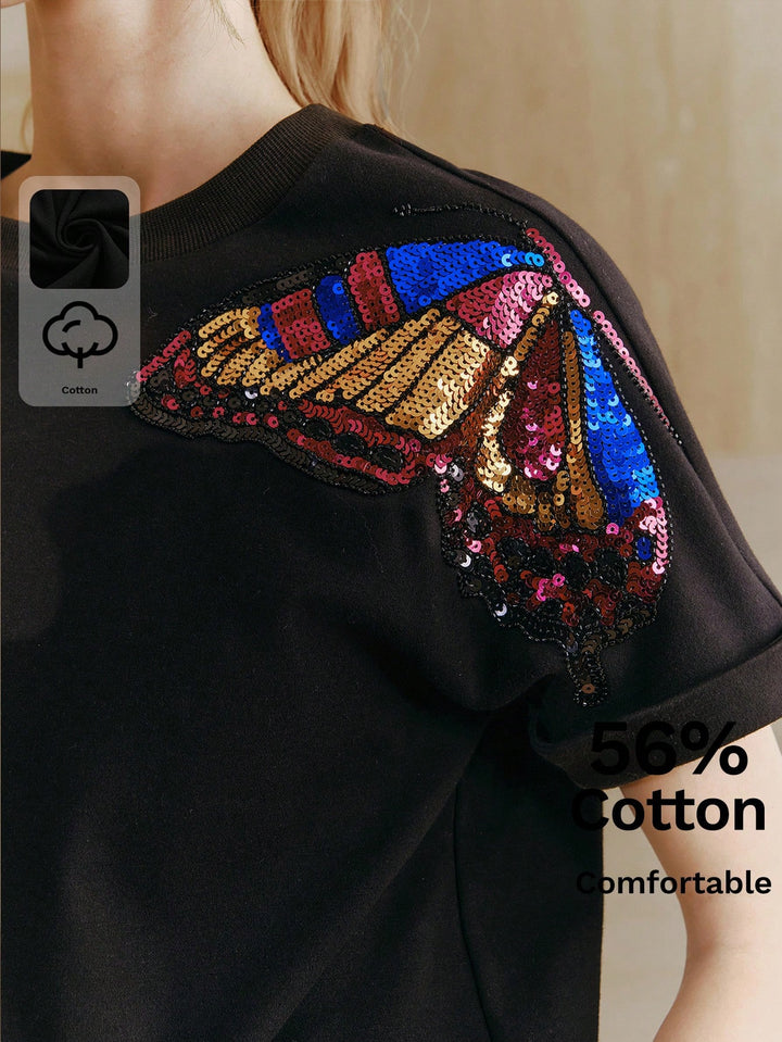 Tricou SHEIN, negru