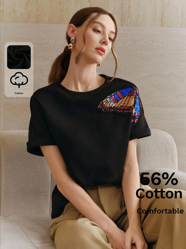 Tricou SHEIN, negru